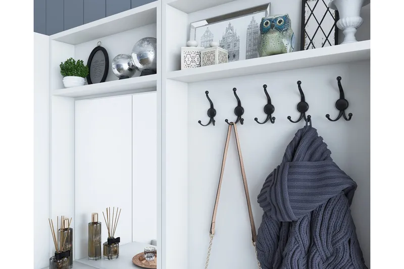 Erickslund Hallmøbelsett - Hvit - Møbler - Gangmøbler - Møbelsett til gang & entre