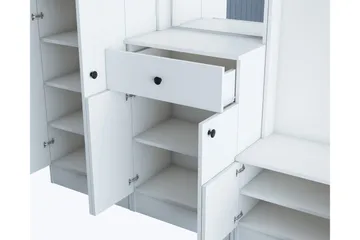 Erickslund Hallmøbelsett - Hvit - Møbler - Gangmøbler - Møbelsett til gang & entre