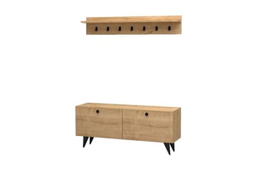 Gangmøbelsett Peckeldon 35x113 cm - Natur - Møbler - Gangmøbler - Møbelsett til gang & entre