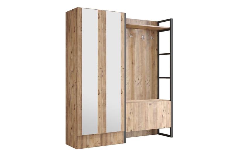 Hardyng Gangmøbelsett 34x90 cm - Natur - Møbler - Gangmøbler - Møbelsett til gang & entre