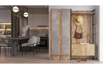 Hardyng Gangmøbelsett 34x90 cm - Natur - Møbler - Gangmøbler - Møbelsett til gang & entre