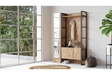 Hardyng Hallmöbelset 34x90 cm Venstre - Natur - Møbler - Gangmøbler - Møbelsett til gang & entre