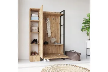 Hardyng Hallmöbelset 34x90 cm Venstre - Natur - Møbler - Gangmøbler - Møbelsett til gang & entre