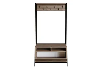 Imoveis Gangmøbelsett 30 cm - Mørkebrun/Svart - Møbler - Gangmøbler - Møbelsett til gang & entre