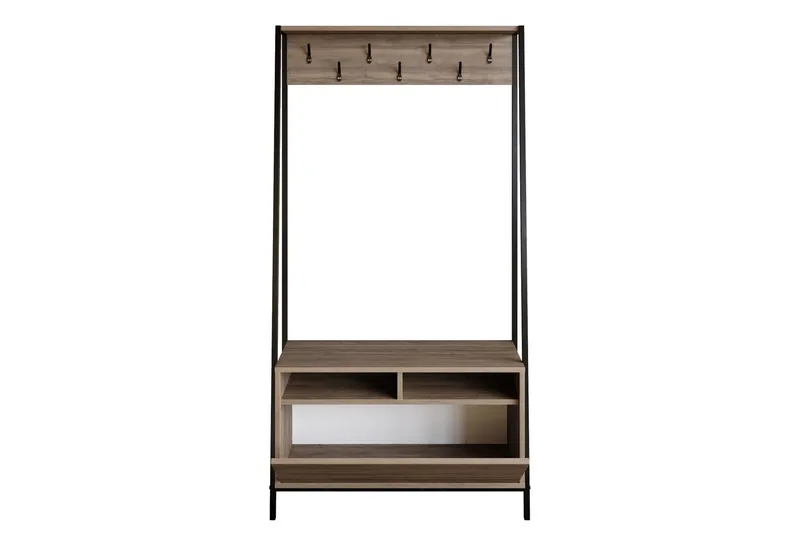 Imoveis Gangmøbelsett 30 cm - Mørkebrun/Svart - Møbler - Gangmøbler - Møbelsett til gang & entre