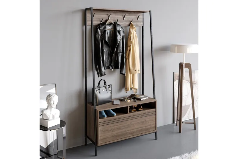 Imoveis Gangmøbelsett 30 cm, Mørkebrun/Svart