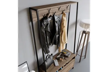 Imoveis Gangmøbelsett 30 cm - Mørkebrun/Svart - Møbler - Gangmøbler - Møbelsett til gang & entre