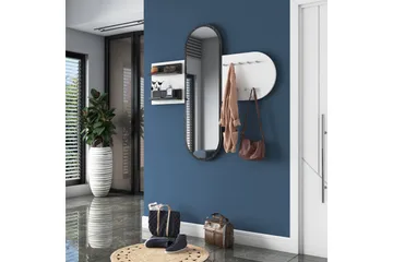 Juignac Gangmøbelsett 120 cm - Hvit - Møbler - Gangmøbler - Møbelsett til gang & entre