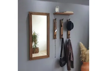 Rogahn Entremøbel 3 cm - Valnøtt - Møbler - Gangmøbler - Møbelsett til gang & entre