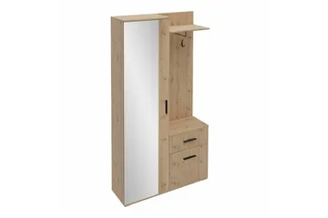 Rosehall Hallmöbelset 97x30 cm 195x Brown - Møbler - Gangmøbler - Møbelsett til gang & entre