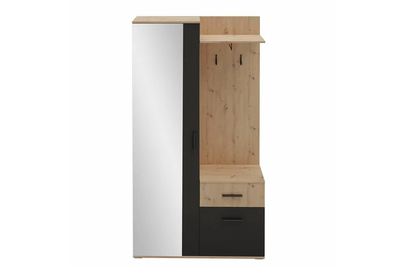 Rosehall Hallmöbelset 97x30 cm 195x NO_BRAND Black - Møbler - Gangmøbler - Møbelsett til gang & entre