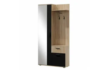 Rosehall Hallmöbelset 97x30 cm 195x NO_BRAND Black - Møbler - Gangmøbler - Møbelsett til gang & entre