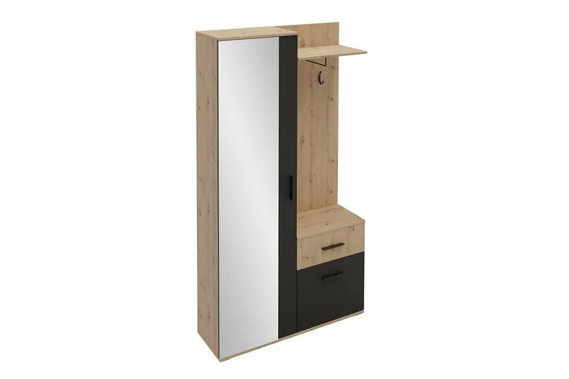 Rosehall Hallmöbelset 97x30 cm 195x NO_BRAND Black