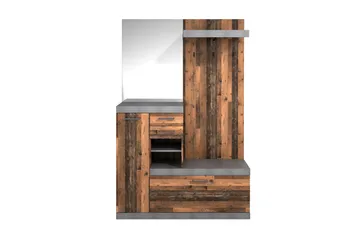 Samekia Garderobe 120 cm - Møbler - Gangmøbler - Møbelsett til gang & entre