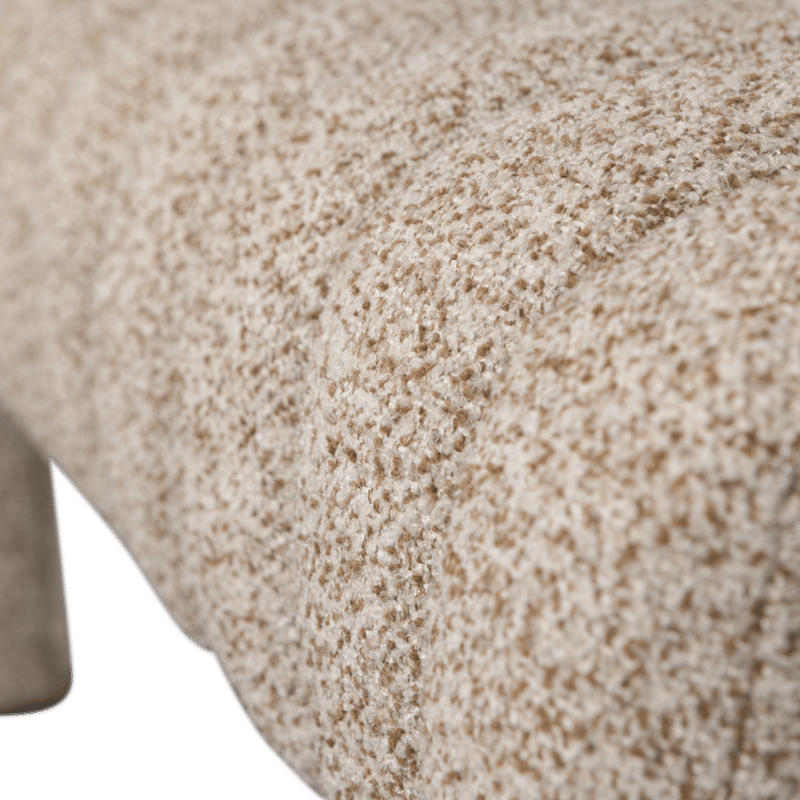 Polstret benk Frex 110 cm - Brun - Møbler - Gangmøbler - Gangbenk