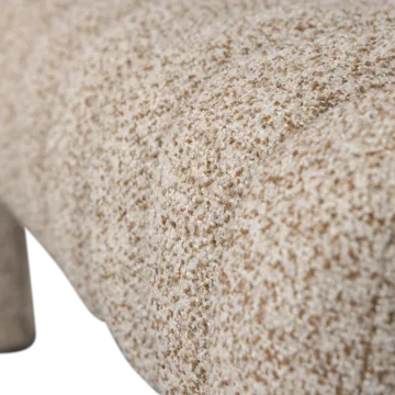 Polstret benk Frex 110 cm - Brun - Møbler - Gangmøbler - Gangbenk