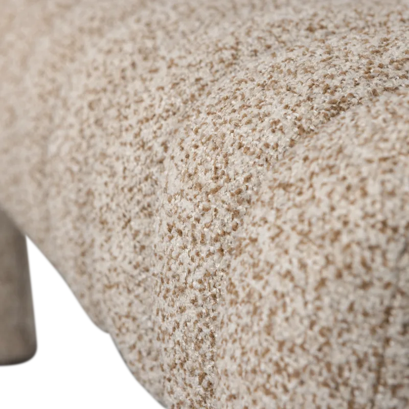 Polstret benk Frex 110 cm - Brun - Møbler - Gangmøbler - Gangbenk