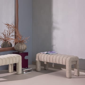 Polstret benk Frex 110 cm - Brun - Møbler - Gangmøbler - Gangbenk