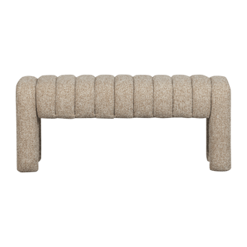 Polstret benk Frex 110 cm - Brun - Møbler - Gangmøbler - Gangbenk