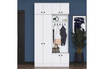 Quorra Entrémøbelsett - Hvit - Møbler - Gangmøbler - Møbelsett til gang & entre