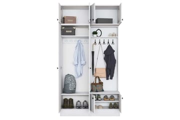 Quorra Entrémøbelsett - Hvit - Møbler - Gangmøbler - Møbelsett til gang & entre