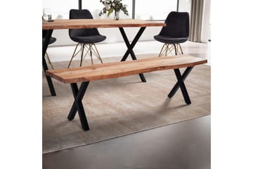 Sittbänk utan ryggstöd Wohnling 140x40 cm - Møbler - Gangmøbler - Gangbenk
