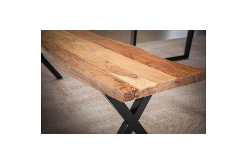 Sittbänk utan ryggstöd Wohnling 140x40 cm - Møbler - Gangmøbler - Gangbenk