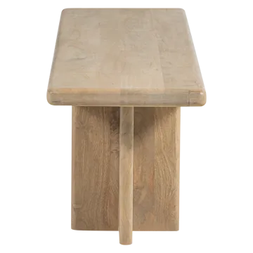 Spisebenk Ato 220 cm - Natur - Møbler - Gangmøbler - Gangbenk