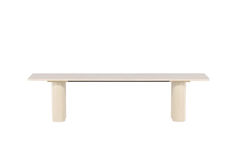 Spisebenk Olivia 40x180x45 cm Hvit, Hvit