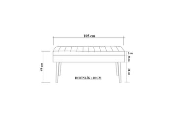 Tekel Entrémøbelsett - Antrasitt - Møbler - Gangmøbler - Møbelsett til gang & entre