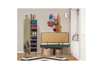 Tekel Entrémøbelsett - Grønn - Møbler - Gangmøbler - Møbelsett til gang & entre