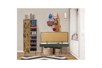 Tekel Entrémøbelsett - Grønn - Møbler - Gangmøbler - Møbelsett til gang & entre