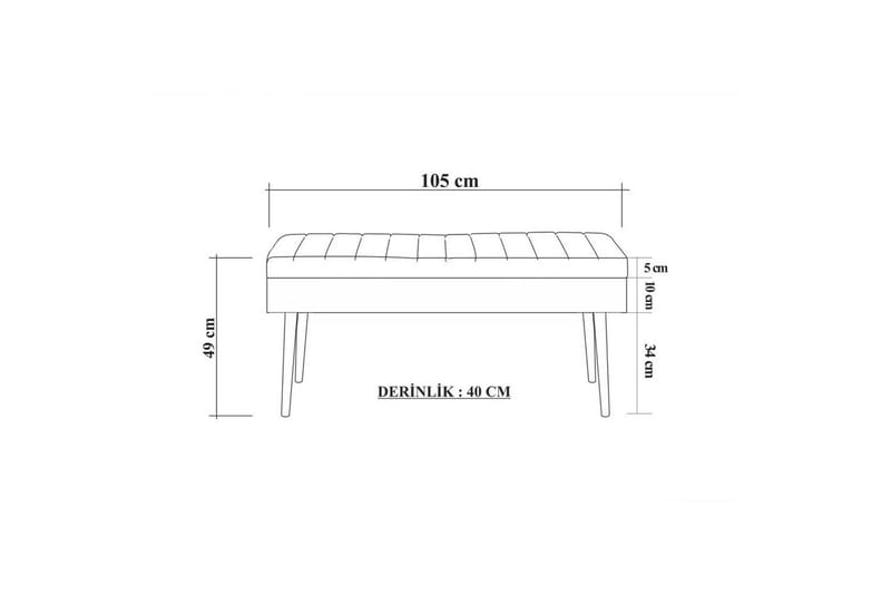 Tekel Entrémøbelsett - Stein - Møbler - Gangmøbler - Møbelsett til gang & entre