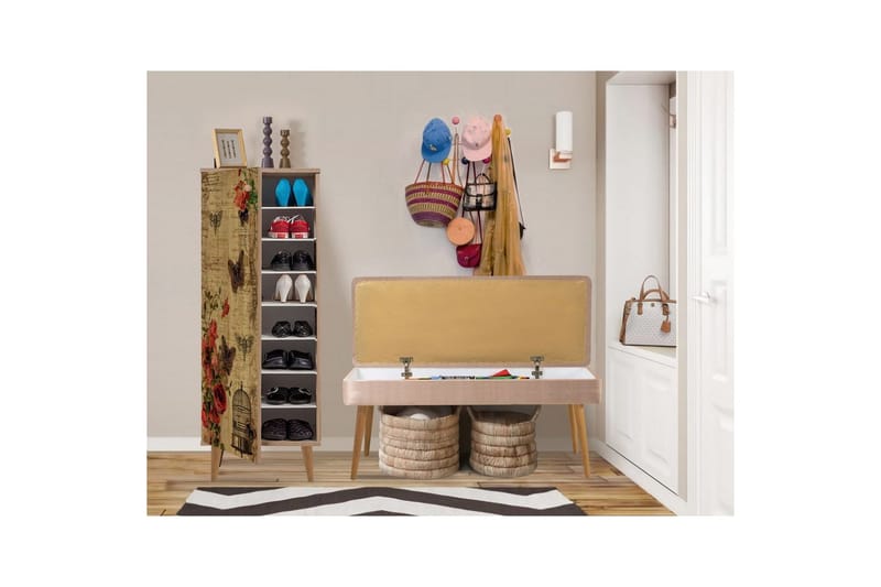 Tekel Entrémøbelsett - Stein - Møbler - Gangmøbler - Møbelsett til gang & entre