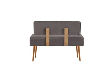 Valsot Benker 110 cm - Natur/Antrasitt - Møbler - Stoler - Benk - Benk med ryggstøtte
