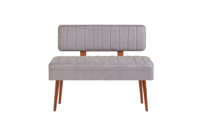 Valsot Benker 110 cm, Valnøtt/Grå