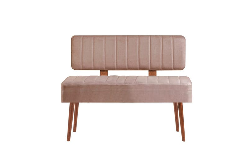 Valsot Benker 110 cm - Valnøtt/Stein - Møbler - Gangmøbler - Gangbenk