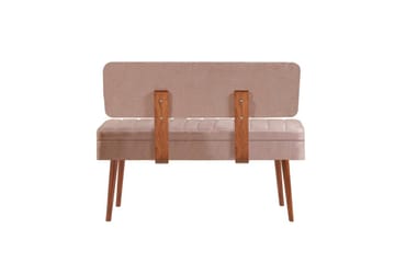 Valsot Benker 110 cm - Valnøtt/Stein - Møbler - Gangmøbler - Gangbenk