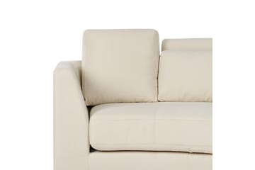 Halvrund soffa Beliani Rotunde Beige/Silver Beige||Silver - Møbler - Sofaer