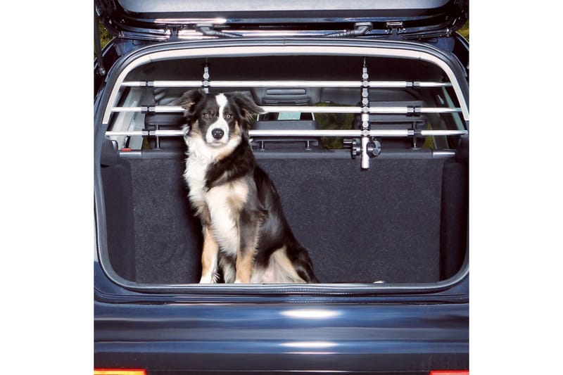 TRIXIE Hundebeskyttelse for bil aluminium sølv og svart - Hundehus & hundegård