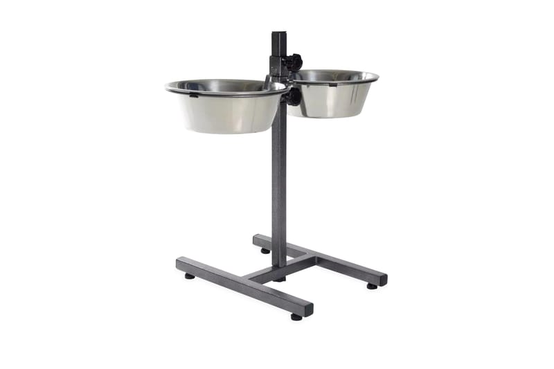 TRIXIE Justerbart hundeskålstativ 5,6 L 24 cm 24922 -   - Hundeskål
