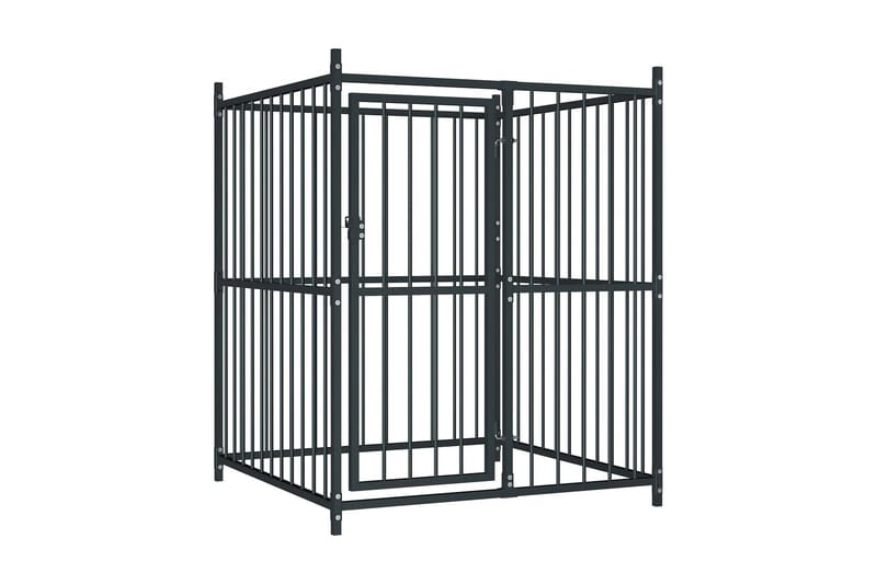 Utendørs hundegård 120x120x150 cm - Hundehus & hundegård