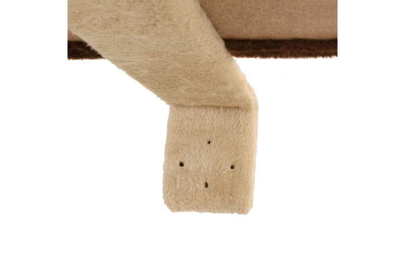 Kattetre med klorestolper i sisal veggmontert 194 cm - Grå|Beige - Klorestativ & kloremøbler