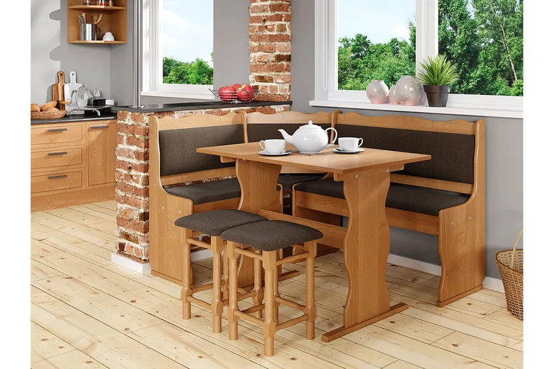 Mini Kjøkkenskap - Grå - Møbler - Bord - Spisegruppe