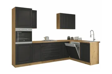 Templemore Möbelset För Kök & Matplats Brown/Wood - Møbler - Kjøkkenmøbler - Møbelsett til kjøkken & spiseplass