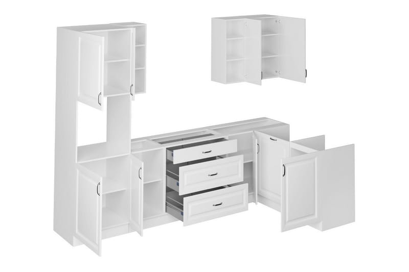 Templemore Möbelset För Kök & Matplats Brown/Wood - Møbler - Kjøkkenmøbler - Møbelsett til kjøkken & spiseplass