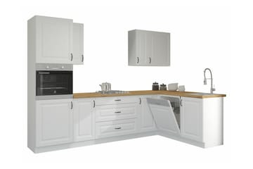 Templemore Möbelset För Kök & Matplats White - Møbler - Kjøkkenmøbler - Møbelsett til kjøkken & spiseplass