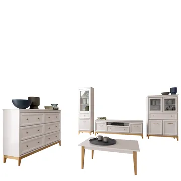 Zeylor Møbelsett for Stue - Oppbevaring - Oppbevaringsmøbler - Møbelsett til stue