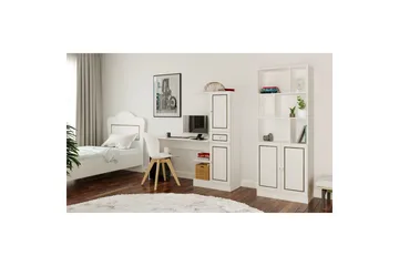 Isvorn Møbelsett För Kontor - Matt Hvit - Møbler - Kontormøbler - Møbelsett til kontor