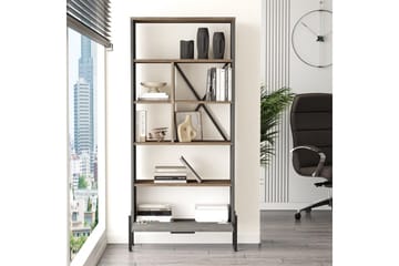 Kontormøbelsett Enor 9 Sølv / Antrasitt - Sølv/Antrasitt - Møbler - Kontormøbler - Møbelsett til kontor